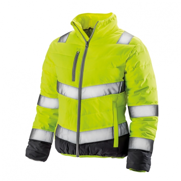 Result Safe-Guard R325F Womens Hi Vis Soft Padded Safety Jacket